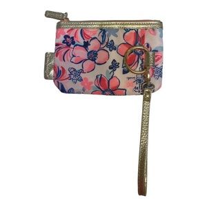 NWOT Lilly Pulitzer Pink and Blue
Cardcase Wristlet
